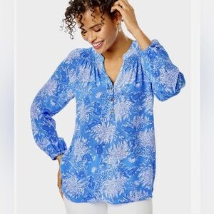 Lilly Pulitzer Silk Top